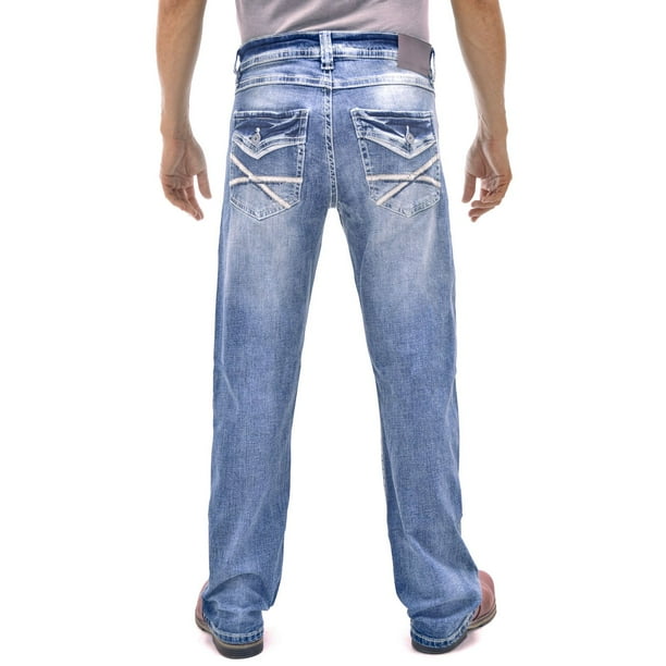 Axel Men's Slim Boot Fit Denim Jean – Medium Wash - Samsclub.com