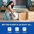 thumbnail image 8 of Sealy 12" Medium Memory Foam Mattress, 8 of 10