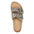 thumbnail image 4 of Mountain Sole Women's Double Buckle Leather Footbed Sandal, 4 of 6