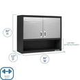thumbnail image 2 of Seville Classics UltraHD Wall Cabinet with Open Shelf, 2 of 15