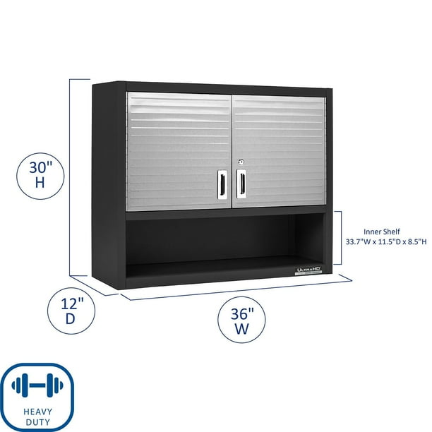 Seville Classics UltraHD Wall Cabinet with Open Shelf - Samsclub.com