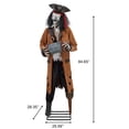 thumbnail image 5 of Member's Mark 7' Pre-Lit Animated Pirate Skeleton with Bluetooth, 5 of 5