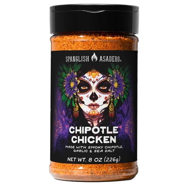 Spanglish Asadero Chipotle Chicken Seasoning, 8 oz.