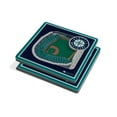 thumbnail image 1 of YouTheFan MLB 3D Stadium View Coasters, Assorted Teams, 1 of 3