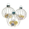 thumbnail image 2 of Member's Mark 3-Piece Pre-Lit Twinkling Ornament Decor (Silver), 2 of 6