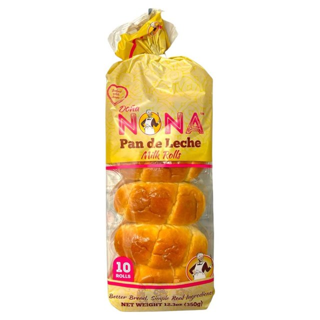 Dona Nona Pan de Leche Milk Rolls, 12.3 oz. 10 ct.