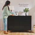 thumbnail image 2 of Little Seeds Aster 6-Drawer Dresser, Choose Color, 2 of 9