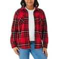 thumbnail image 1 of Member's Mark Women's Sherpa Lined Shacket, 1 of 8