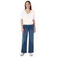 thumbnail image 4 of Sam Edelman Women's Pintuck Wide Leg Jean, 4 of 9