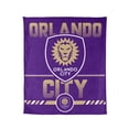 thumbnail image 1 of Logo Brands Orlando City SC Lions 60"x70" Super Plush Blanket, 1 of 1