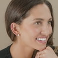 thumbnail image 6 of Lab Created Diamond Earrings in 14K Gold, 6 of 7