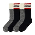 thumbnail image 2 of Hunter Women's 4-Pack Stripe Boot Socks, 2 of 6