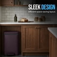 thumbnail image 4 of Simpli-Magic 50 Liter / 13.2 Gallon Step Trash Can with Soft-Close Lid, Hands-Free Foot Pedal, Built-In Odor Filter, Smudge Resistant Finish for Kitchen, Office, Dorm, Multiple Colors, 4 of 5