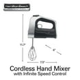 thumbnail image 8 of Hamilton Beach Professional Cordless Hand Mixer with Infinite Speed Control, 8 of 10