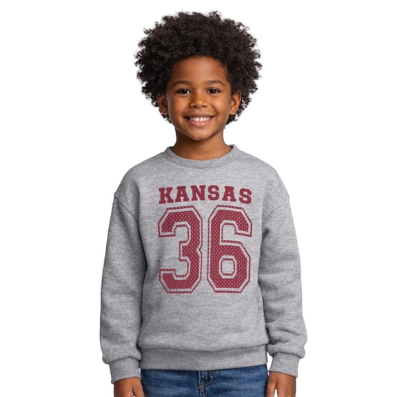 State of Mine Kids Jersey Days Crew Sweatshirt