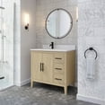 thumbnail image 4 of Vienna Bathroom Vanity with Power Bar and Drawer Organizer, Multiple Sizes / Colors, 4 of 14