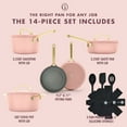 thumbnail image 5 of GreenPan GP5 11-Piece Ceramic Nonstick Cookware Set, 5 of 11