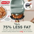 thumbnail image 4 of Dash Ceramic Tasti-Crisp Express Air Fryer 2.6QT (Assorted Colors), 4 of 6