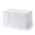 thumbnail image 2 of Hometex 100% Cotton Lightweight Hand Towels 12-pk. 16" x 27", White, 2 of 4