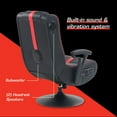 thumbnail image 3 of Pedestal Gaming Chair with Built-in Sound and Vibration, Assorted Colors, 3 of 16