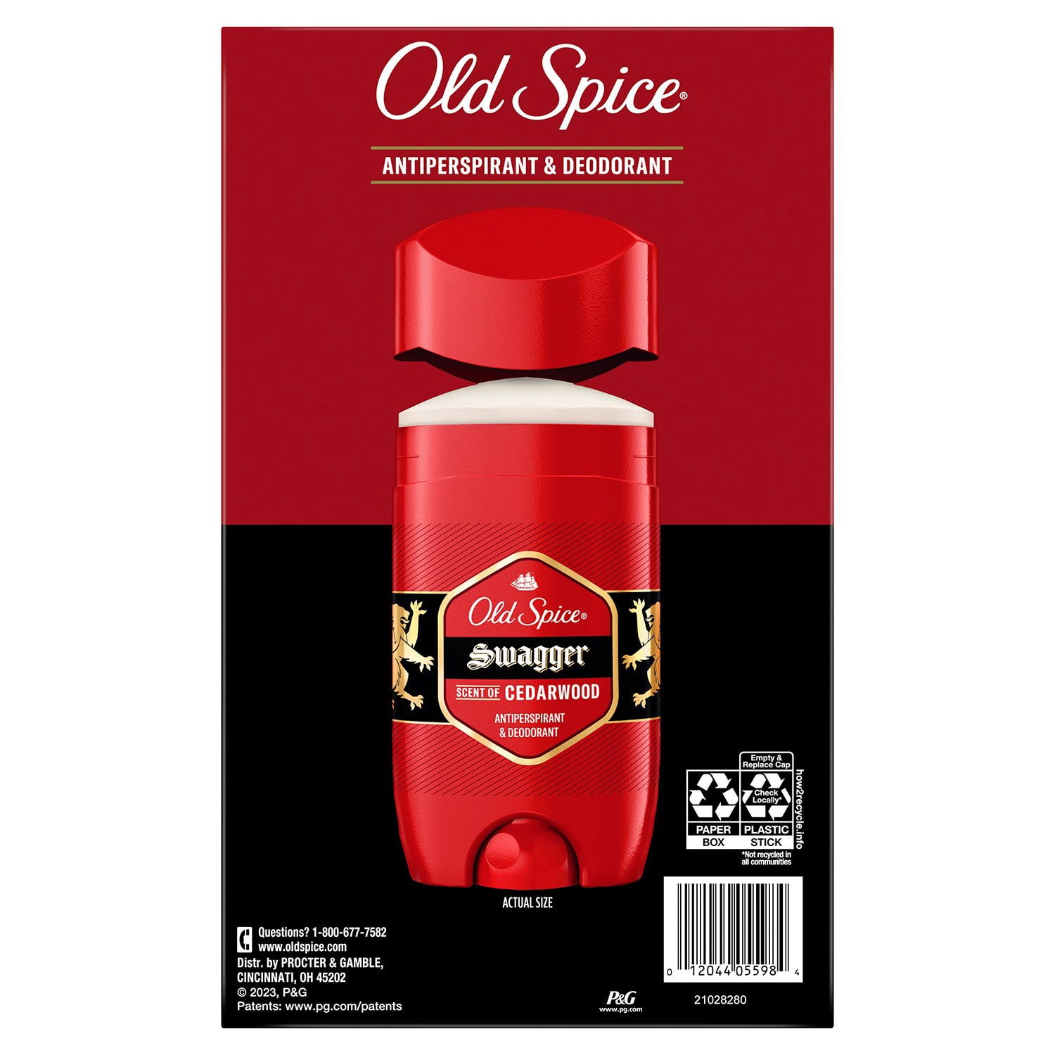 Old Spice Swagger Antiperspirant & Deodorant for Men, 2.6 oz., 5