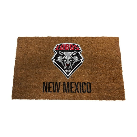 Logo Brands New Mexico Lobos Doormat