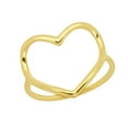 thumbnail image 1 of Heart Cutout Ring in 14K Gold, 1 of 4