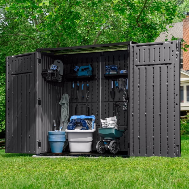  HEAVENLY6 　セット Suncast 6' x 4' Extra Large Vertical Outdoor Shed - Samsclub.com