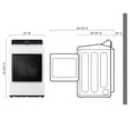 thumbnail image 5 of LG 7.3 cu. ft. Electric Dryer with LCD Digital Dial Control and Wi-fi, Easy Load®, 5 of 11