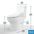 thumbnail image 7 of OVE Decors Felix Two-Piece Elongated Dual Flush Ceramic Toilet with Soft Close Toilet Seat, 7 of 22