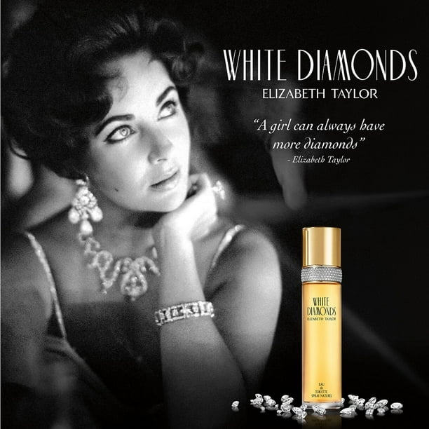 E•TAYLOR オードパルファム  ホワイトダイヤモンド50ml (箱あり) Elizabeth Taylor White Diamonds Eau de Toilette - Samsclub.com