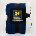 thumbnail image 3 of Officially Licensed NCAA Cloud Throw Blanket with Sherpa Back, 60" x 70", 3 of 4