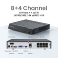 thumbnail image 3 of Reolink 4K 8-Channel 4-Bullet White 2TB NVR Sys&nbsp;, 3 of 10