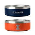 thumbnail image 1 of NCAA 2 pk. Stainless Steel Dog Bowls, 1 of 5