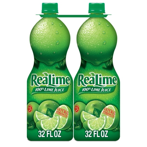 ReaLime 100% Lime Juice, 32