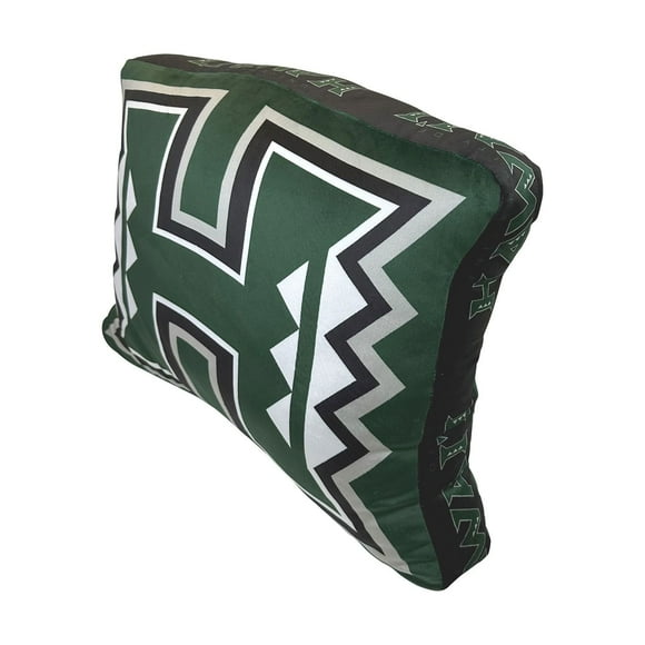 Logo Brands Hawaii Rainbow Warriors XL Puff Pillow