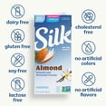 thumbnail image 6 of Silk Shelf Stable, Dairy Free, Unsweetened Vanilla Almond Milk, 32 fl. oz., 6 pk., 6 of 17