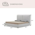 thumbnail image 3 of details by Becki Owens Harper Upholstered Bed Frame, Assorted Colors & Sizes, 3 of 13