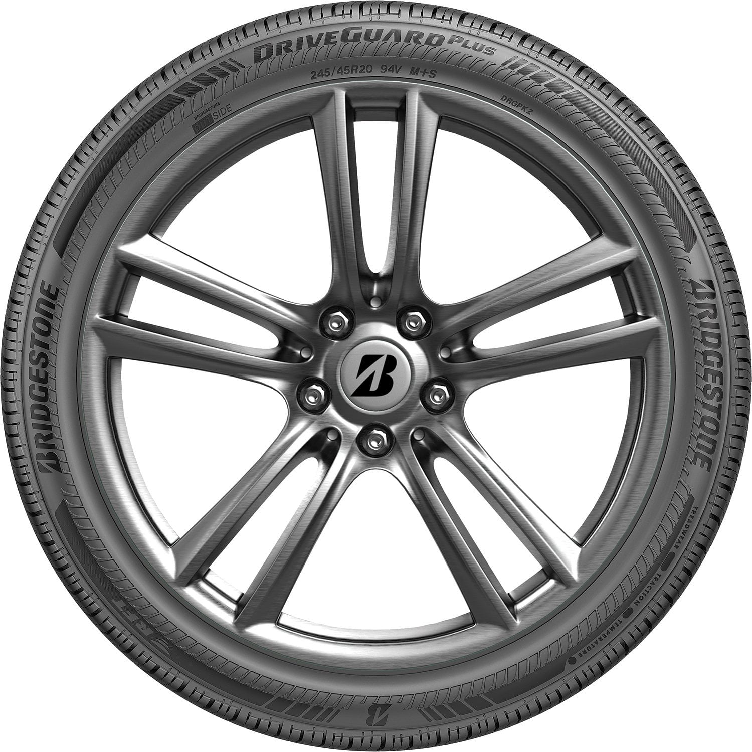 Bridgestone DriveGuard Plus RF - 225/45R17 91W Tire - Samsclub.com