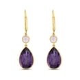 thumbnail image 1 of Multi-Gemstone Dangle Earrings in 14K Gold, 1 of 6