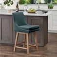 thumbnail interactive-video image 1 of Member's Mark Amelia Fabric Swivel Counter Stool, 1 of 12