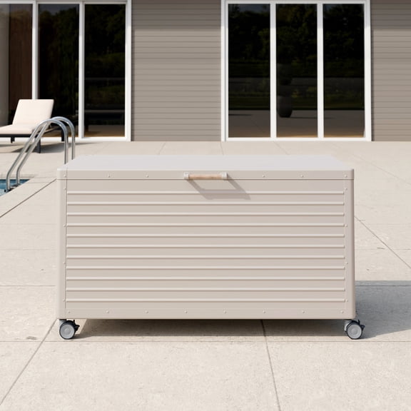 Mirador 175 Gal. Aluminum Wheeled Storage Box