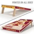 thumbnail image 2 of YouTheFan Iowa State Cyclones 2'x4' Cornhole Board Set, 2 of 6