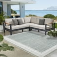 thumbnail image 1 of Member's Mark Everwash Willow Indoor/Outdoor Area Rug, 5' x 8', 1 of 9