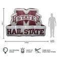 thumbnail image 4 of Logo Brands Mississippi State Spartans Pre-Lit 7’x10’ Team Inflatable, 4 of 6
