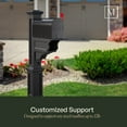 thumbnail image 6 of Mayne Dover Single Arm Mail Post, 6 of 9