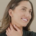 thumbnail image 7 of Lab Created Diamond Earrings in 14K Gold, 7 of 7