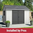 thumbnail image 2 of Handy Home Products Eave Gable 12' x 10' Outdoor Wooden Shed, Choose Installation, 2 of 15