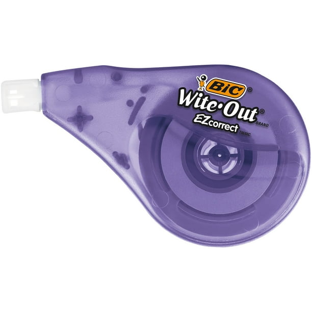 BIC Wite Out EZ Correct Tear-Resistant Tape, 6 Count - Samsclub.com