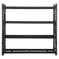 thumbnail image 2 of Astromach 4-Shelf Heavy Duty Industrial Storage Rack, Black, 2 of 6